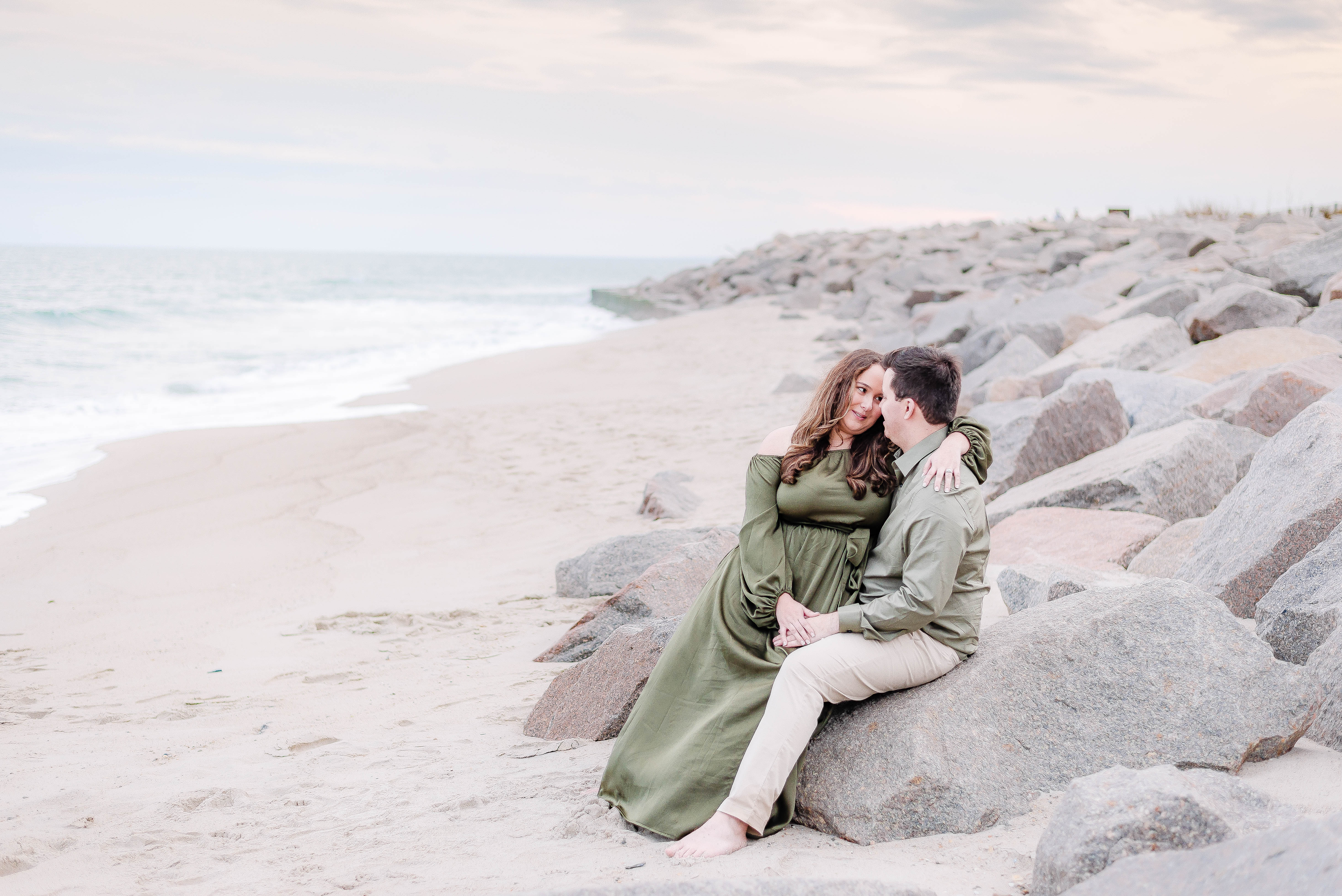 couple getting engaged